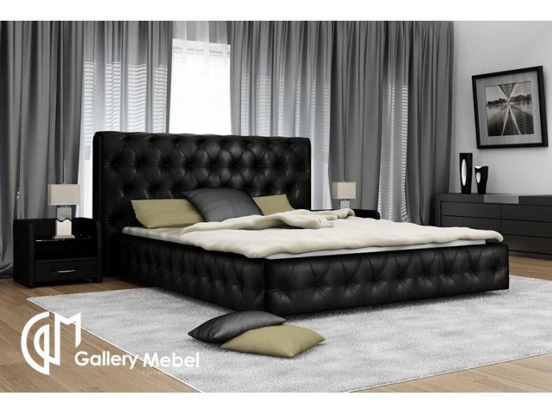 черная кровать letto gm 01 в Краснодаре