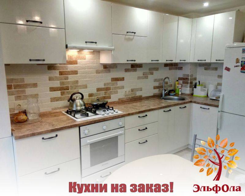 угловая кухня на заказ в Краснодаре