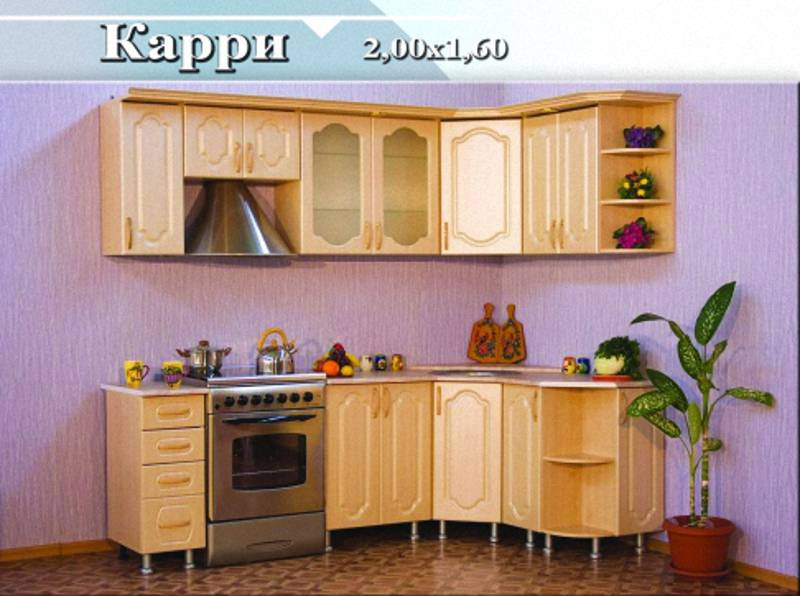 кухня угловая «карри» в Краснодаре