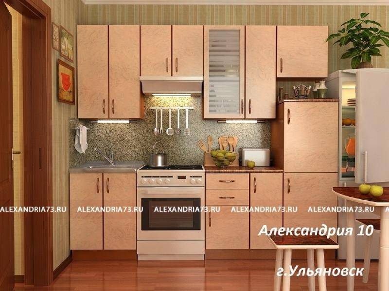 кухня прямая александрия 10 в Краснодаре