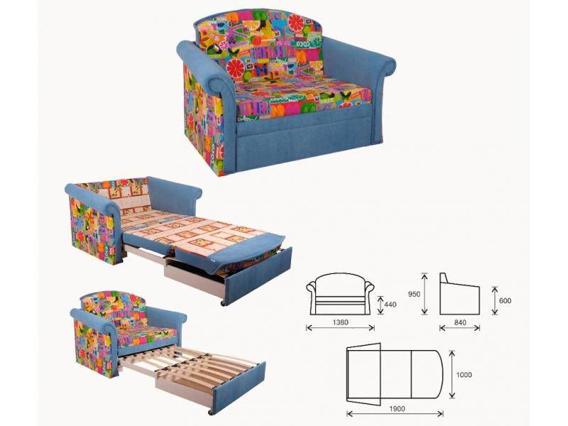 диван детский малютка в Краснодаре
