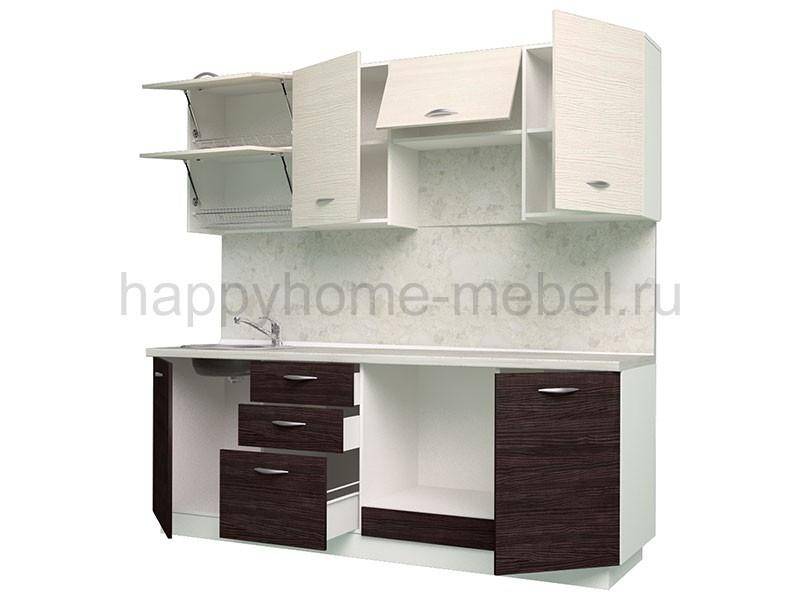 готовая прямая кухня life wood-1 2200 в Краснодаре