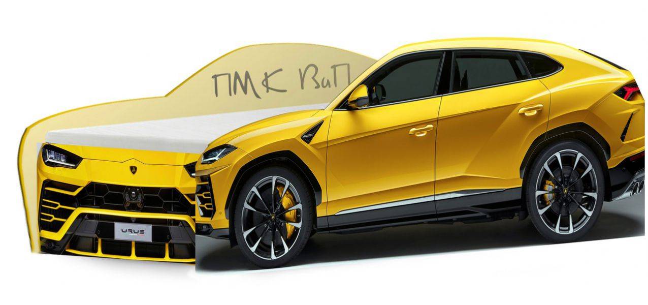 кровать-машинка lamborghini urus в Краснодаре