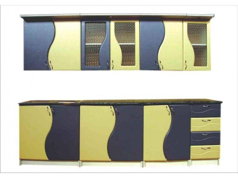 кухня волна-4 мдф в Краснодаре