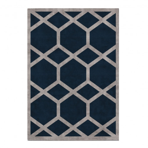 ковер ahston blue 120x170 синий в Краснодаре