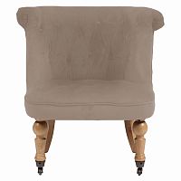 кресло amelie french country chair бежевое в Краснодаре