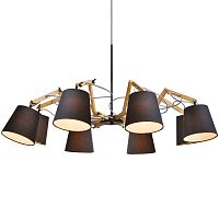 подвесная люстра arte lamp pinoccio a5700lm-8bk в Краснодаре