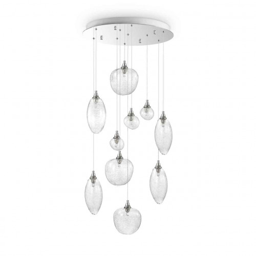 подвесная люстра ideal lux baco sp10 cromo в Краснодаре