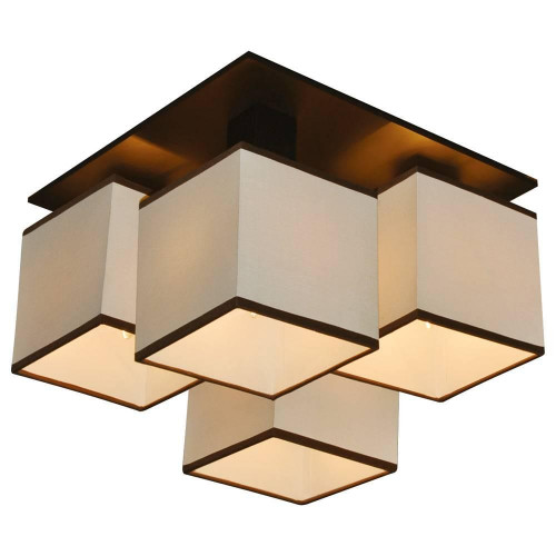 потолочная люстра arte lamp quadro a4402pl-4bk в Краснодаре