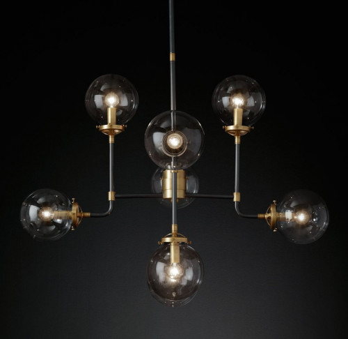 люстра bistro 8 черная, бронза в Краснодаре