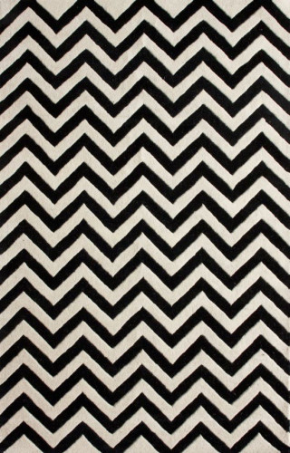 ковер zig zag чёрный 200х280 в Краснодаре