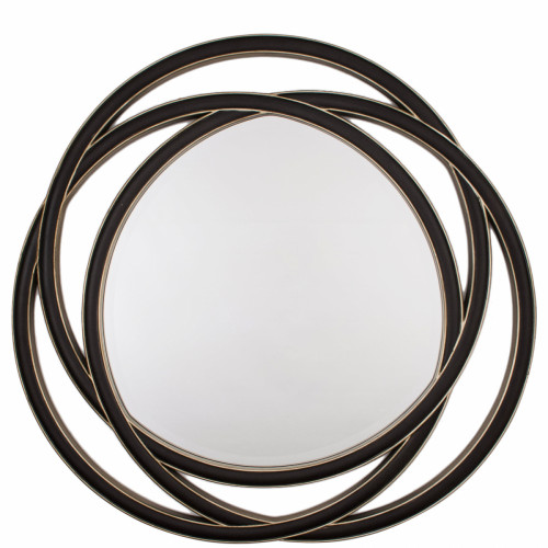 зеркало круглое черное большое диаметр 120 см round s в Краснодаре