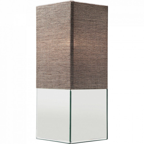 лампа настольная bullion коричневая на стеклянном основании в Краснодаре