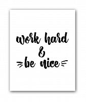 постер be nice а4 в Краснодаре