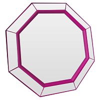 зеркало венецианское восьмиугольное розовое flirting в Краснодаре