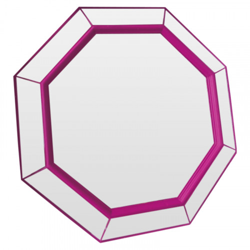 зеркало венецианское восьмиугольное розовое flirting в Краснодаре