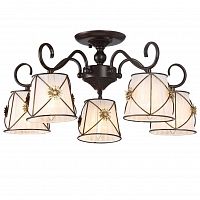 потолочная люстра arte lamp 72 a5495pl-5br в Краснодаре