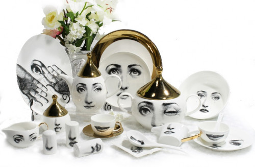 столовый сервиз пьеро форназетти golden faces в Краснодаре