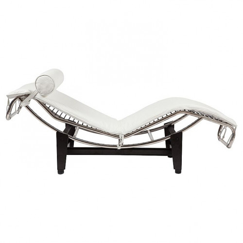 шезлонг chaise longue lc4 белый в Краснодаре