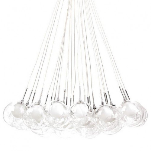 люстра chiaro fusion прозрачная, серебро в Краснодаре