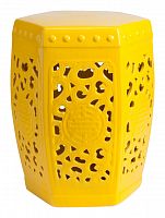 керамический столик-табурет design stool yellow в Краснодаре