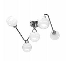 потолочная люстра idlamp agostina 361/5a-whitechrome в Краснодаре