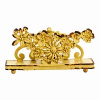 подставка для визиток pewter flower золотой в Краснодаре