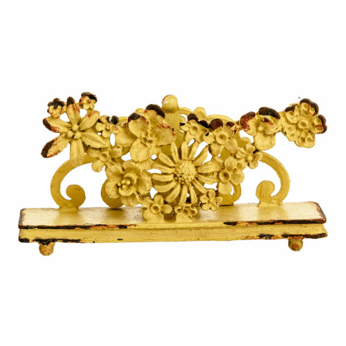 подставка для визиток pewter flower золотой в Краснодаре
