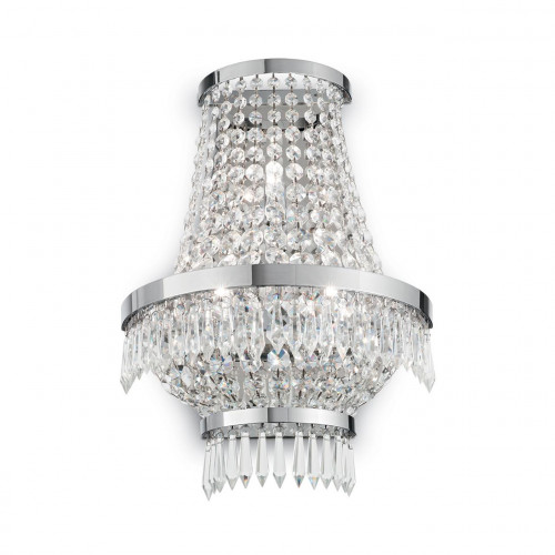 настенный светильник ideal lux caesar ap3 cromo в Краснодаре
