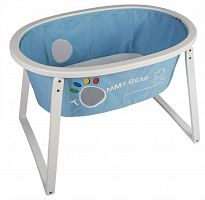 люлька белая с голубой колыбелью sleep up в Краснодаре