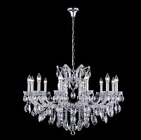 подвесная люстра crystal lux hollywood sp12 chrome в Краснодаре