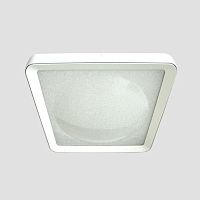 потолочный светодиодный светильник ambrella light orbital crystal sand fs1216 wh/wh 72w+29w d500*500 в Краснодаре