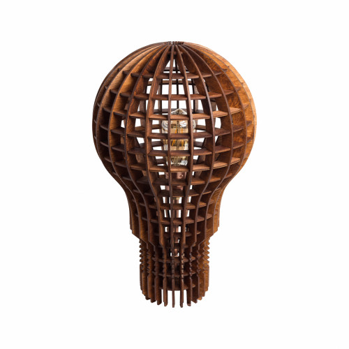 люстра лампочка ильича тёмное дерево тёмно коричневая в Краснодаре