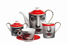 чайный сервиз faces пьеро форназетти red в Краснодаре
