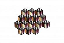 ковер parquet hexagon orange 305x188 от gan в Краснодаре