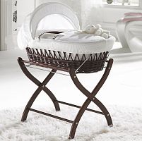 колыбель-переноска gift wicker moses basket темная, белое белье в Краснодаре