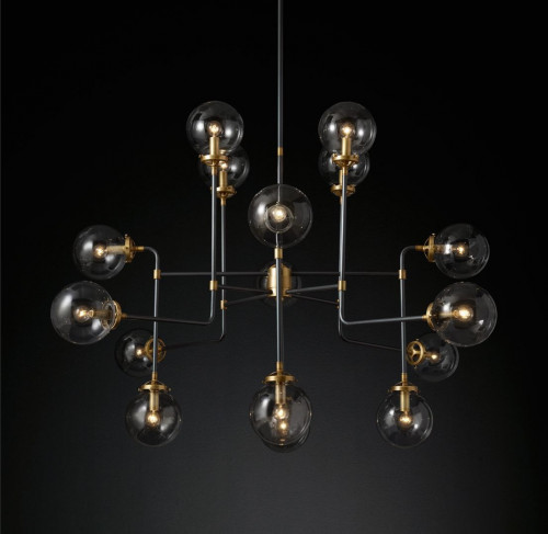 люстра bistro 16 черная, бронза в Краснодаре