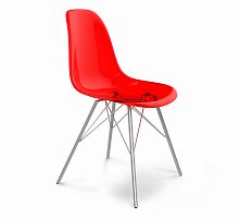 стул dsr красный s37 (eames style) в Краснодаре