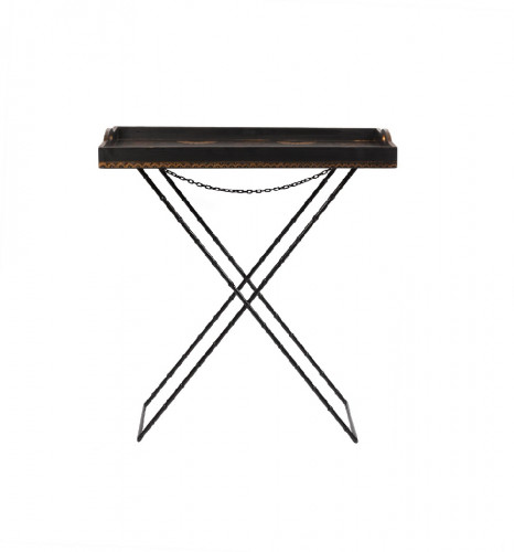 стол сервировочный, раскрашенный вручную abianco чёрный в Краснодаре