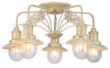 потолочная люстра arte lamp sailor a4524pl-5wg в Краснодаре