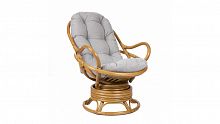 кресло-качалка swivel rocker коричневый в Краснодаре