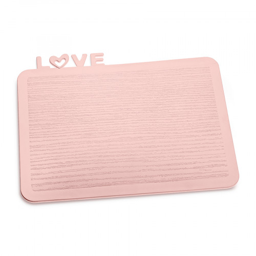 разделочная доска happy board love, розовая в Краснодаре
