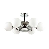 потолочная люстра odeon light miolla 3972/7c белая в Краснодаре