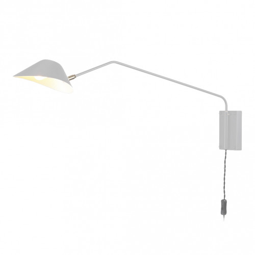 настенный светильник collet длина штанги 92 серый в Краснодаре