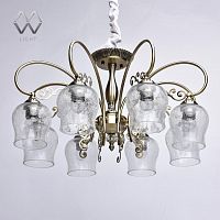 потолочная люстра mw-light моника 372011808 бронза в Краснодаре