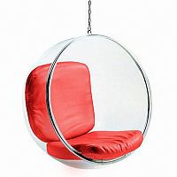 кресло bubble chair красное в Краснодаре