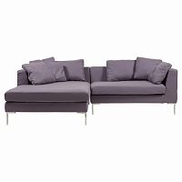 диван charles sofa угловой фиолетовый в Краснодаре