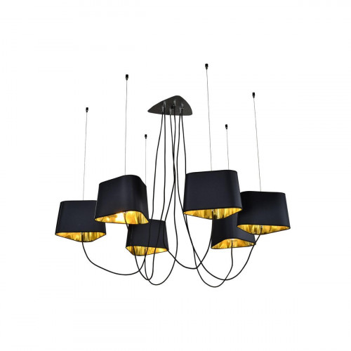 подвесная люстра loft it street loft1163-6bl в Краснодаре