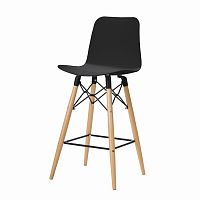 полубарный стул eiffel (eames style) черный в Краснодаре