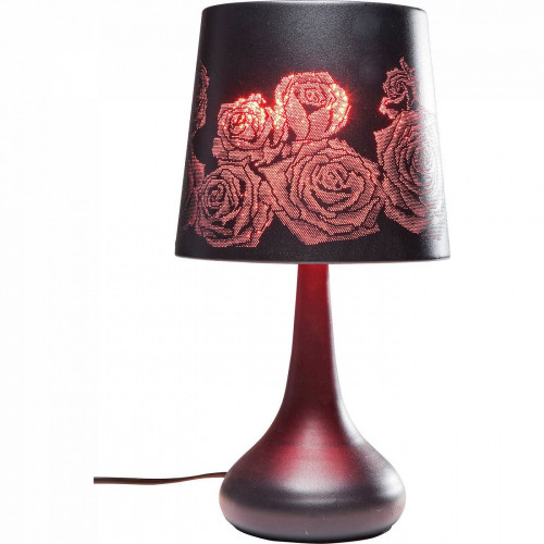 лампа настольная rose мультиколор с рисунком розы в Краснодаре